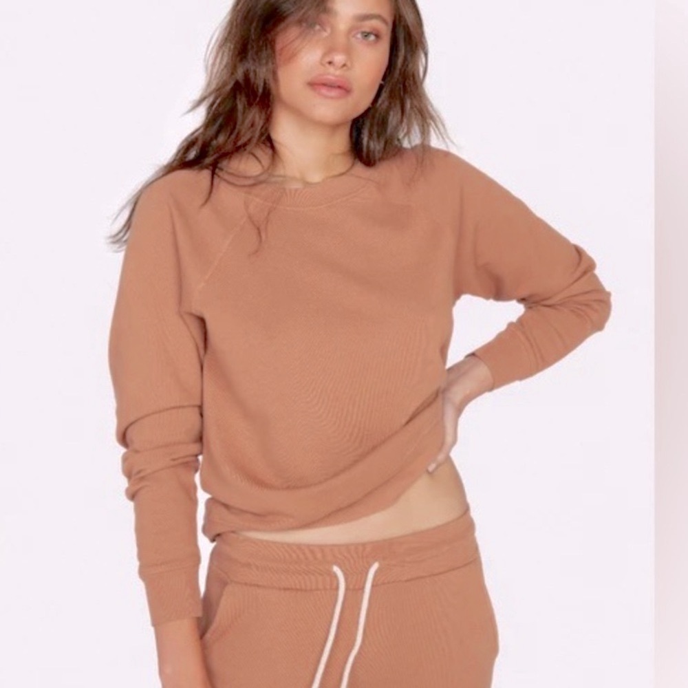MATE the Label 2 Piece Matching SET 100% Organic Cotton Terry Sweatshirt Jogger